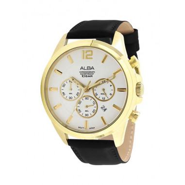 Alba Active Quartz Leather AT3G16 Men Watch