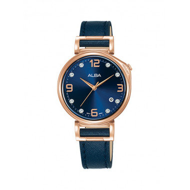 Alba Analog Leather AG8J28 Ladies Watch