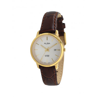 Alba Analog Leather AH7R58 Ladies Watch