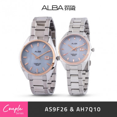 Alba PRESTIGE Quartz AS9F26 & AH7Q10 Couple Watch