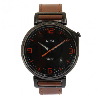 Alba SIGNA Quartz Leather AS9F85 Men Watch