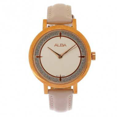 Alba FASHION Quartz Leather AH8534 Ladies Watch