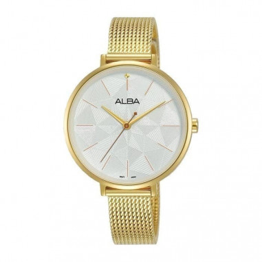 Alba Fashion Quartz Stainless Steel AH8674 Ladies Watch