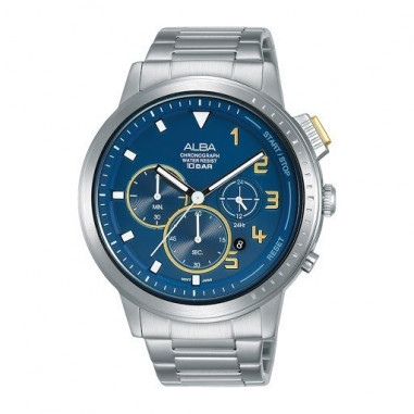 Alba Signa Quartz Stainless Steel AT3F33 Men Watch