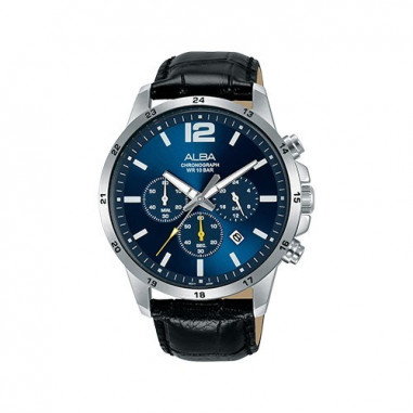 Alba Active Quartz Leather AT3E89 Men Watch