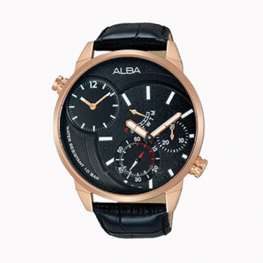 Alba Active Quartz Leather A2A006 A2A006X1 Men Watch