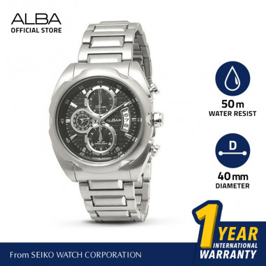 Alba Prestige Quartz Stainless AF8N15 AF8N15X1 Men Watch