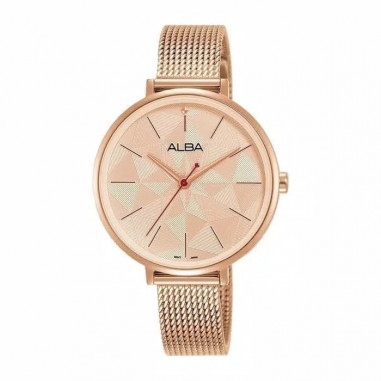 Alba Fashion Quartz Stainless Steel AH8672 Ladies Watch