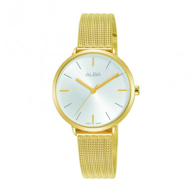 Alba Quartz Gold Mesh AH8710X1 AH8710 Ladies Watch