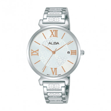 Alba Fashion Quartz Stainless Steel AG8K77 Ladies Watch