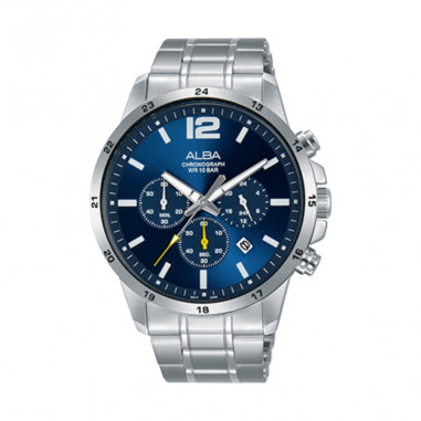 Alba Quartz Stainless Steel AT3E83 Men Watch