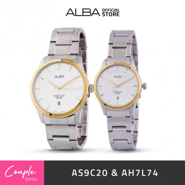 Alba PRESTIGE Quartz AS9C20 & AH7L74 Couple Watch