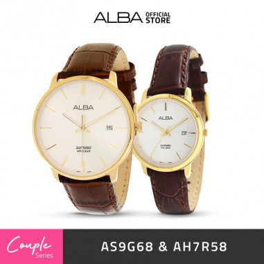 Alba PRESTIGE Quartz AS9G68 & AH7R58 Couple Watch