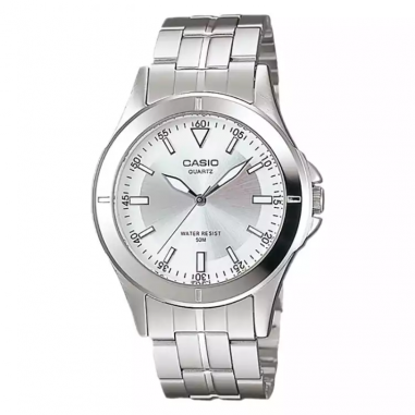 Casio MTP-1214A-7AVDF Enticer Men Silver Dial Stainless Steel Strap