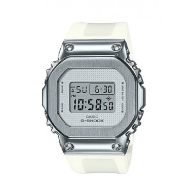 Casio G-shock Unisex GM-S5600SK-7DR White Silver