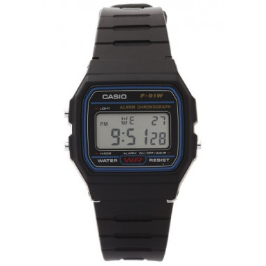 Casio Standard F-91W-1DG Classic Vintage Series Black Resin Band