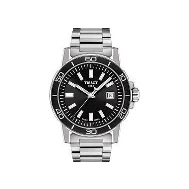 TISSOT T125.610.11.051.00 SUPERSPORT GENT BLACK DIAL