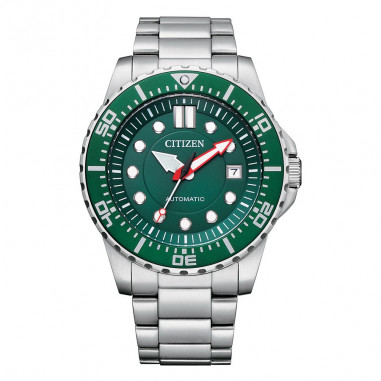 Citizen Automatic Watch NJ0129-87X Green Dial with Stainless Steel