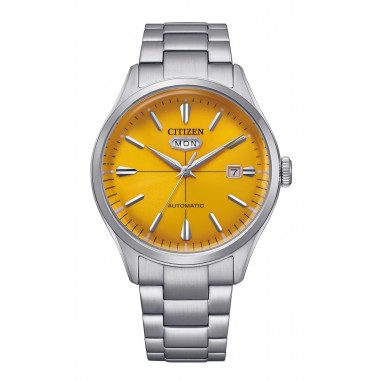 Citizen NH8391-51Z Automatic Stainless Steel Yellow Dial