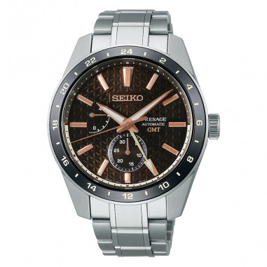 Seiko Presage Sharp Edged SPB275J1 SPB275 GMT Automatic