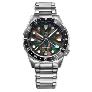 ZELOS MAKO 300M GMT MOSAIC MOP