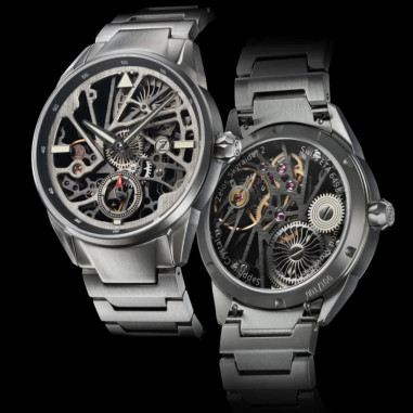 Zelos Skyraider 2 Titanium Skeleton 42 MM Limited Edition