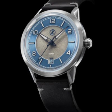 ZELOS COMET 39MM STEEL BLUE