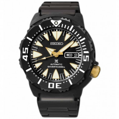 Seiko SRP583K1 Prospex Automatic Divers 200M Full Black