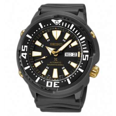 Seiko SRP641K1 Prospex Automatic Baby Tuna Black Gold