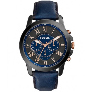 Fossil FS5061 Grant Chronograph Navy