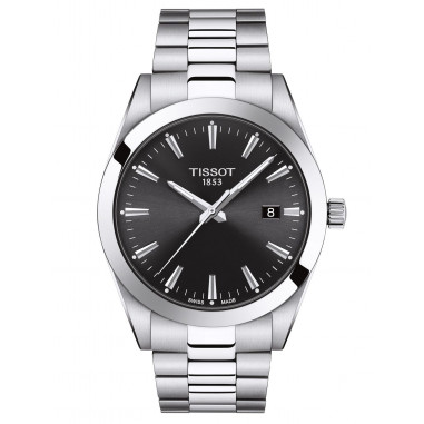 TISSOT Gentleman T127.410.11.051.00 Men Black Dial