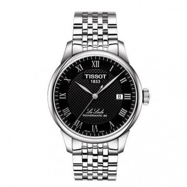 Tissot Le Locle Powermatic80 T006.407.11.053.00 Black Pattern Dial