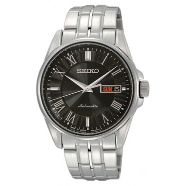 Seiko SRP183 Presage Automatic Silver Black