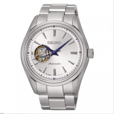 Seiko SSA255J1 Presage Automatic Full Silver