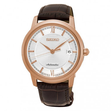 Seiko SRPA16J1 Presage Automatic Sapphire Brown Rose Gold