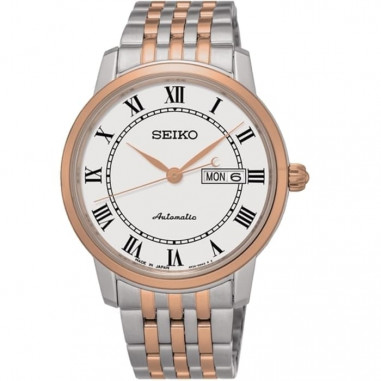 Seiko SRP766J1 / SRP766 Automatic White Dial Two Tone