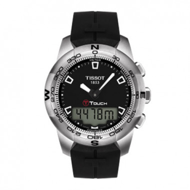 Tissot T-Touch II T047.420.17.051.00 Gent Analog Digital Dial