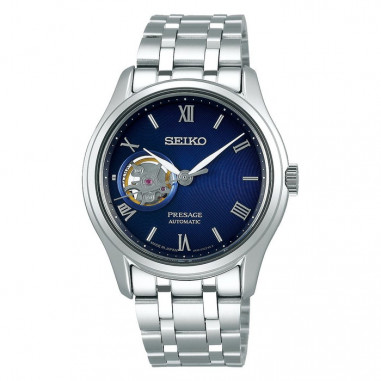 Seiko Presage SSA411J1 Zen Garden Karesansui Open Heart Blue SSA411