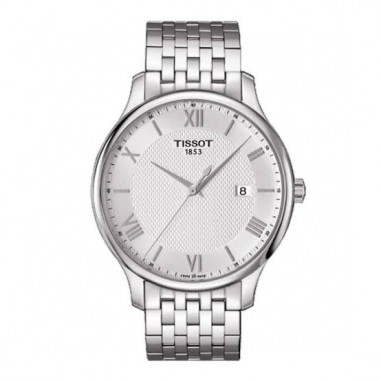 Tissot Tradition T063.610.11.038.00 Gent Silver Dial