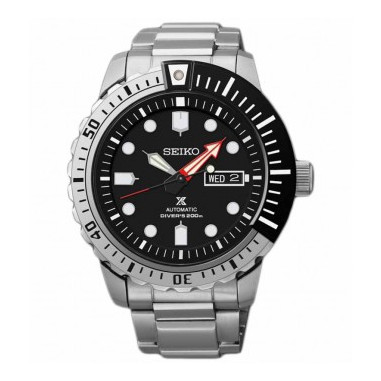 Seiko SRP587K1 Prospex Automatic Divers Silver Black