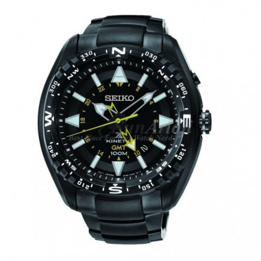 Seiko SUN047P1 Prospex Land Kinetic GMT Black Yellow