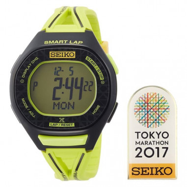 Seiko Prospex SBEH015 Smart Lap Marathon 2017 Green Resin Case