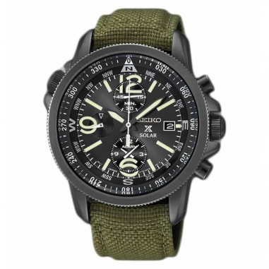 Seiko SSC295P1 / SSC295 Prospex Solar Military Chronograph