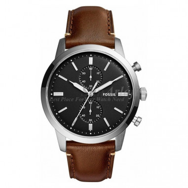 Fossil FS5280 Townsman Chronograph Black Dial