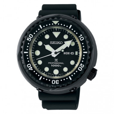 Seiko Prospex S23631J1 Tuna Profesional Quartz WR 1000M Black Rubber