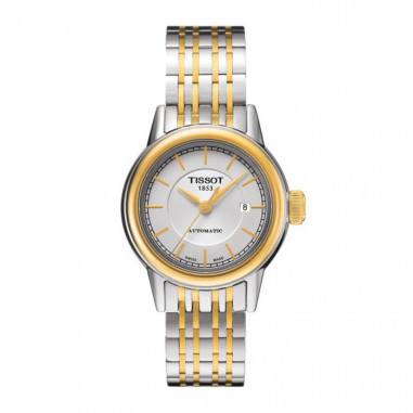 TISSOT T085.207.22.011.00 Carson Automatic Two Tune Dial Ladies