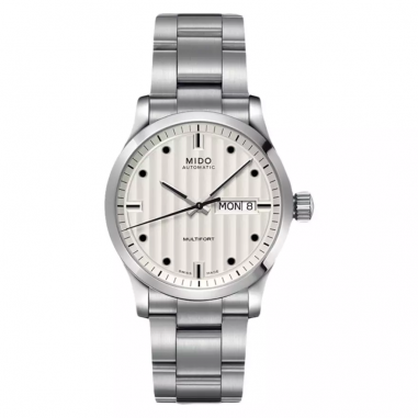 Mido M005.830.11.031.00 Multifront Automatic Silver Dial