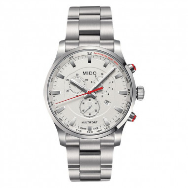 Mido M005.417.11.031.00 Multifort Chronograph Silver Dial