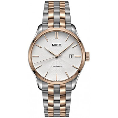 Mido M024.407.22.031.00 Belluna II Automatic Silver Dial Dual Tone