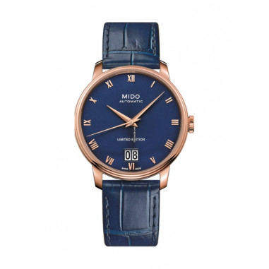 MIDO Baroncelli III M027.426.36.043.00 Big Date Blue Dial